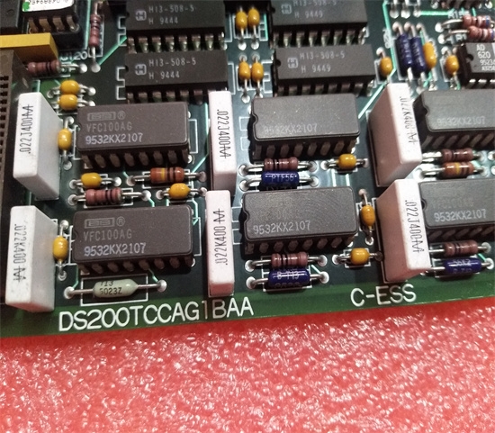 لوحة الإدخال/الإخراج التناظرية المشتركة DS200TCCAG1B GE Mark V TC2000 لأنظمة التحكم في التوربينات