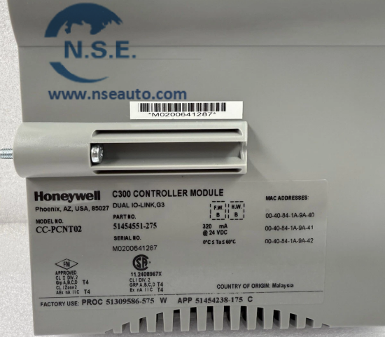 وحدة التحكم هانيويل CC-PCNT02 51454551-275C300