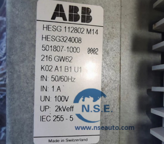 وحدة محول الإدخال ABB 216GW62 HESG324008