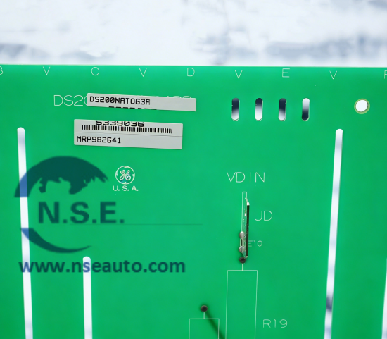 لوحة معايرة الجهد الكهربائي DS200NATOG3A GE Mark V