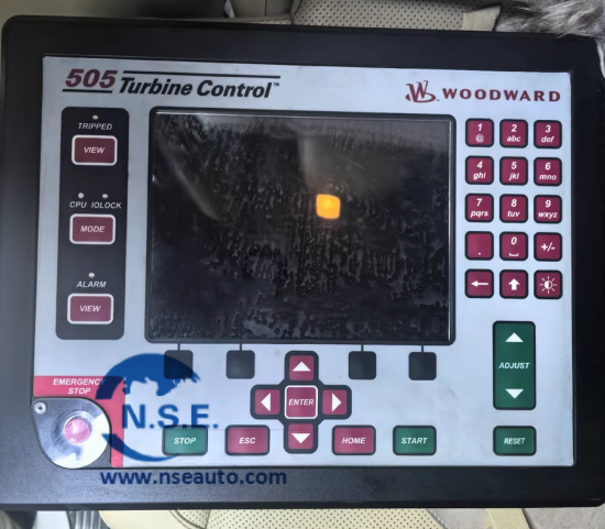 Woodward 8200-1302 505D وحدة التحكم الرقمية في التوربينات للحاكم