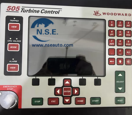 Woodward 8200-1312 نظام التحكم الرقمي في منظم التوربين